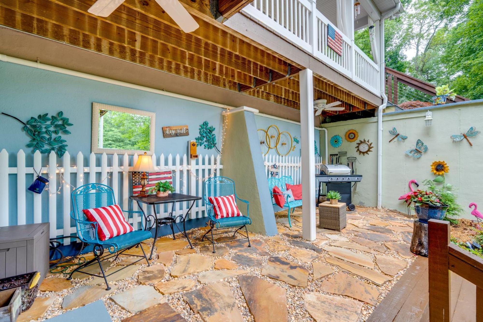 Creekside Hendersonville Haven Hot Tub And Fire Pit Exterior foto